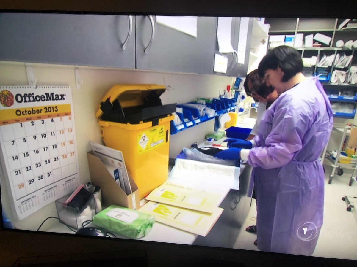 Rosspnz's tweet photo. Loving the Covid coverage on One News tonight. #BeforeTheirTime #2013 https://t.co/c7osexBgJY