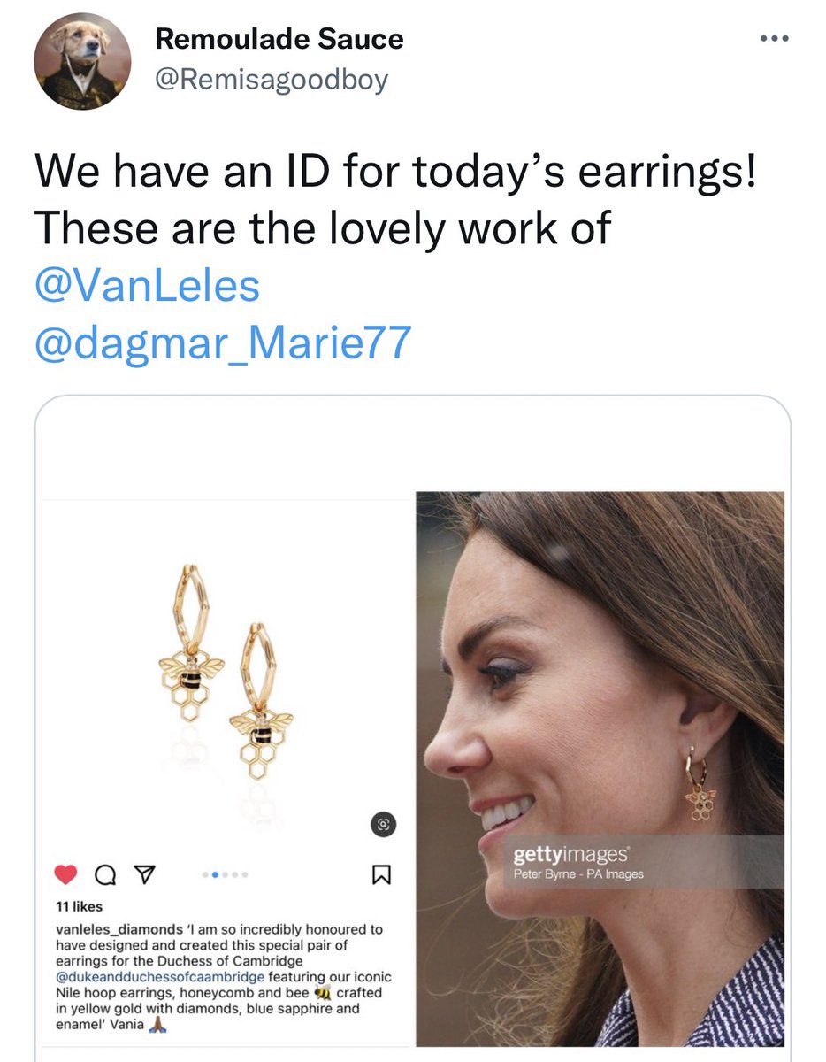 jozzzaphen's tweet photo. Hmmm I bet these are around £5k, bespoke average prices of #VanLeles  as seen below!😏🤣
She got a freebie, and tried to hide it.
But they want to try and say Meghan was upset, when she wasn’t getting anymore free stuff, but Meghan can afford her jewellery #facts https://t.co/kigxMkrDTa
