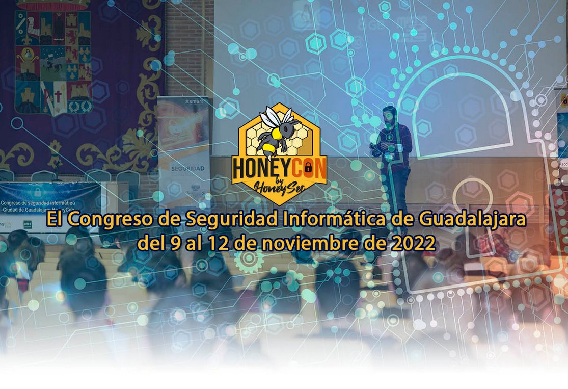 Ya podéis enviar #callforpapers para la #HoneyCON22.
El plazo se cerrará el 30 de septiembre.

Toda la información en honeycon.eu.

#Congreso #Ciberseguridad #Guadalajara