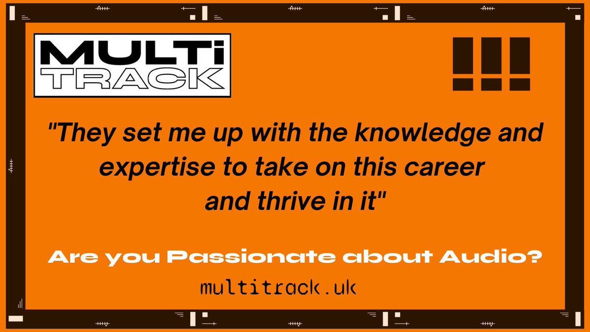 _multitrack's tweet photo. The audio industry should reflect the audiences it serves. Multitrack was created to address the current lack of inclusion.
We offer paid placements and training to those underrepresented in audio. Applications open until the 16th of May
#multitrack2022 #podcasting #radio https://t.co/hF7Tid4xDH