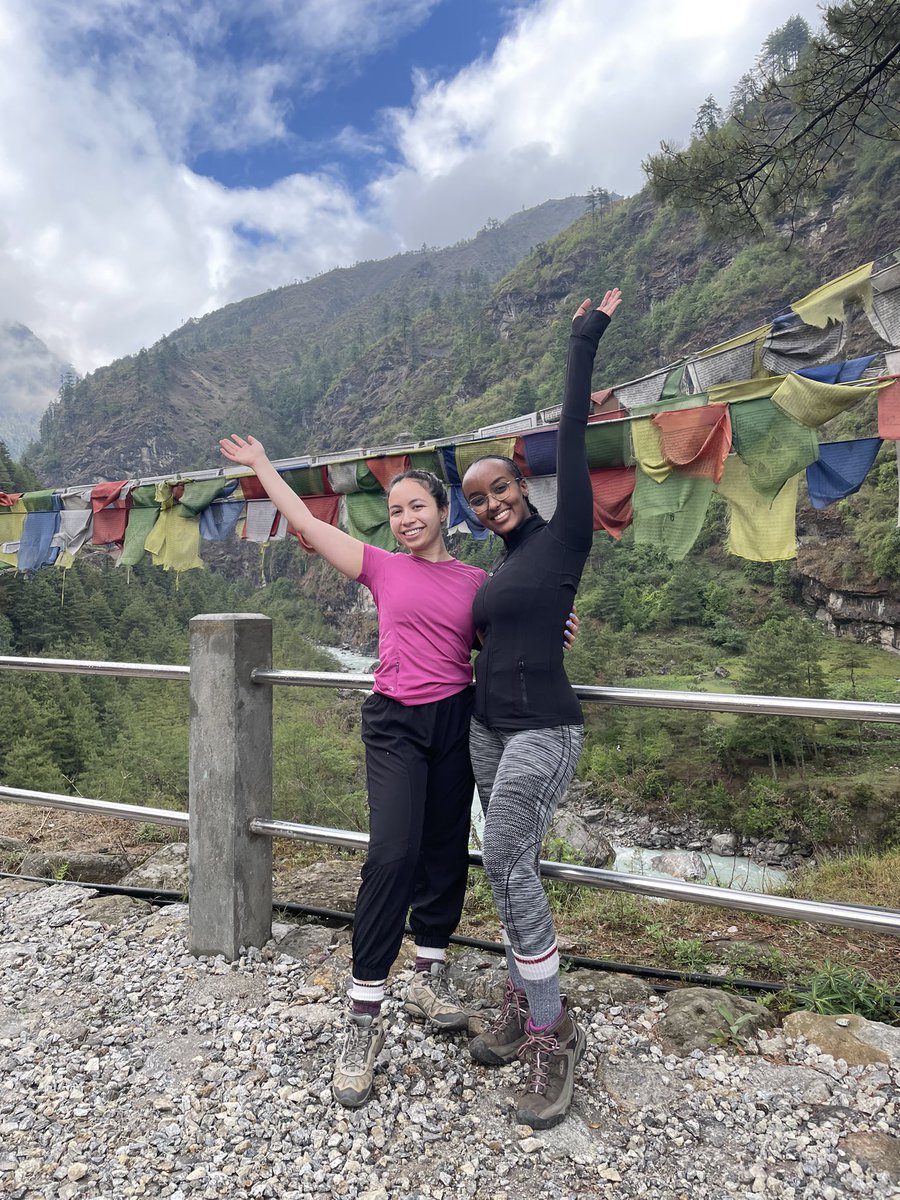elmiyasmine's tweet photo. ✅ DAYS 2 &amp; 3

Started with the hardest day of trekking covering over 800m of altitude in an 8hr trek. Followed by a shorter acclimatizing hike covering 300m of altitude.

So proud of how far we’ve come 🤗We’ve passed the 6K milestone already ! Thank you all so much 🤍 https://t.co/KJfHSVmDkz