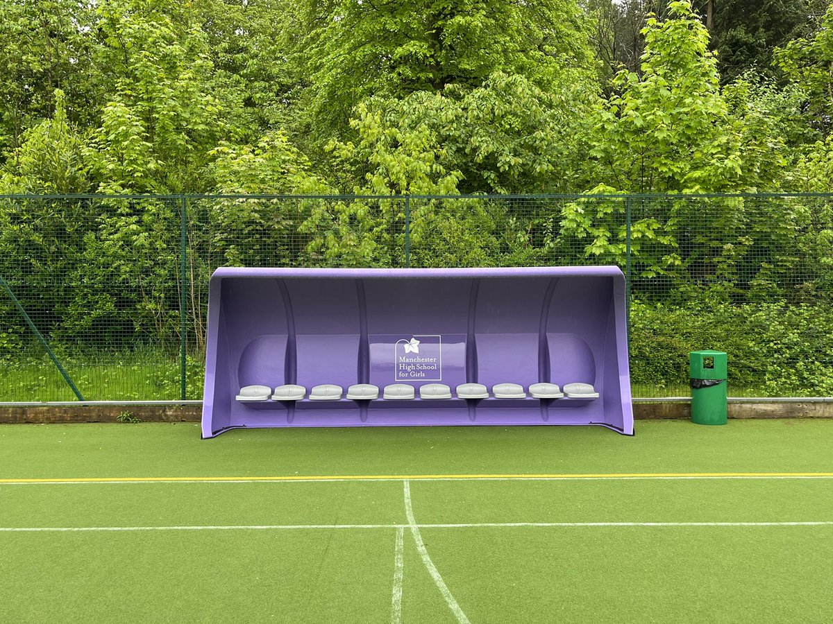 Pitchworksuk's tweet photo. Bespoke @HarrodSport Manchester High School for Girls Team Shelters. https://t.co/hIC8cuBSg3