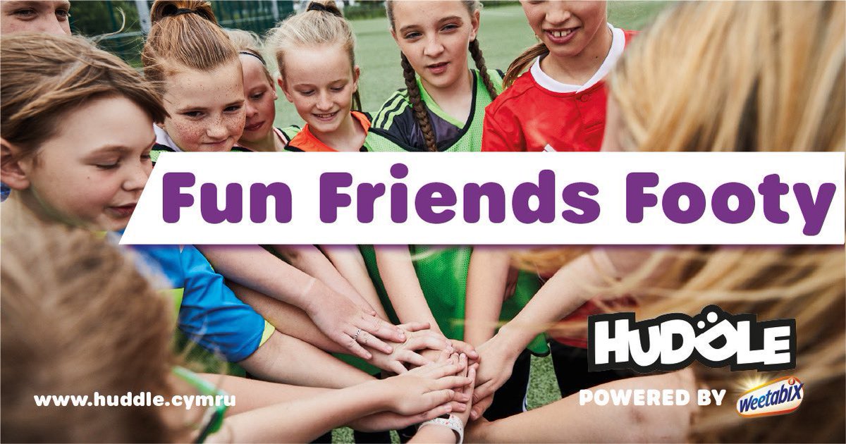 Week 3 of @FAWTrust Girls Only Blaenavon Huddle sessions. FREE FUN FOOTBALL!!

PARENTS if raining please head to the indoor hall 🌧 

🏟Blaenavon Active Living Centre
🗓Wednesday 27/04/22 - 31/08/22
⏰5.15pm - 6pm (4-11 years).

Register - app.upshot.org.uk/signup/edffdc6…