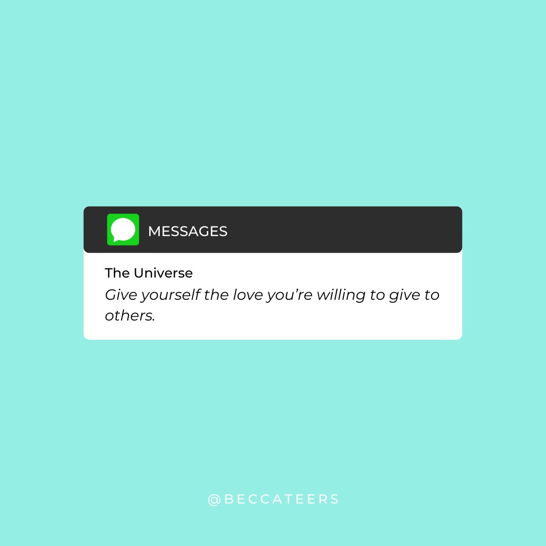 Becca_Teers's tweet photo. "Give yourself the love you're willing to give to others." - Mahin Ismail

An important part of The Healthy Relationship Roadmap Program (which helps single women to attract healthy, happy love) is teaching effective ways to cultivate self-love. 

https://t.co/mdVDXeLHBE

❤️💕 https://t.co/KLuNFUkZLM
