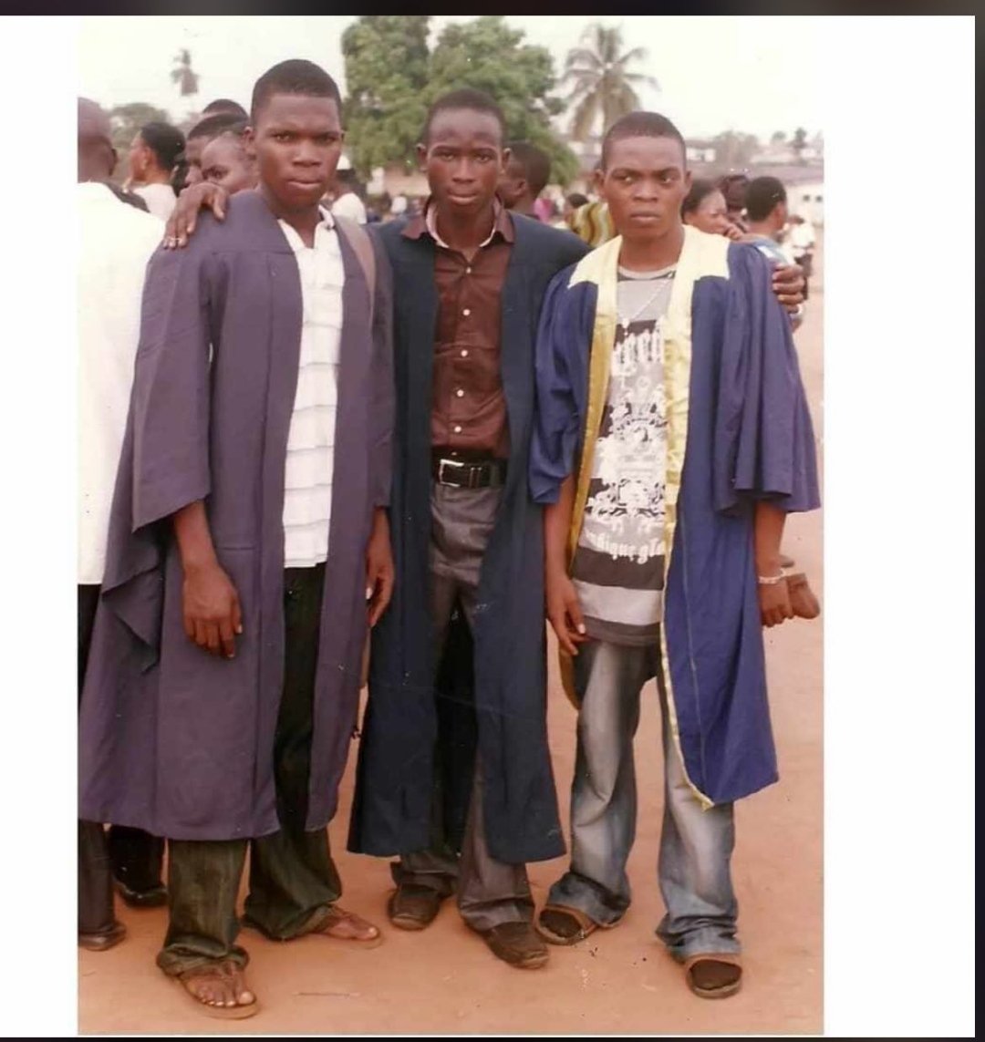 Baddo during his university matriculation. 🐐