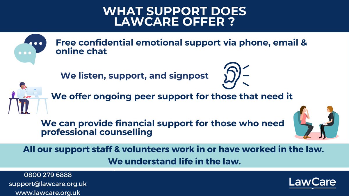 LpoolLawSociety's tweet photo. This week it is Mental Health Awareness Week.   Find out more about how @LawCare can help you ⬇️ https://t.co/5LrVDX1VHM