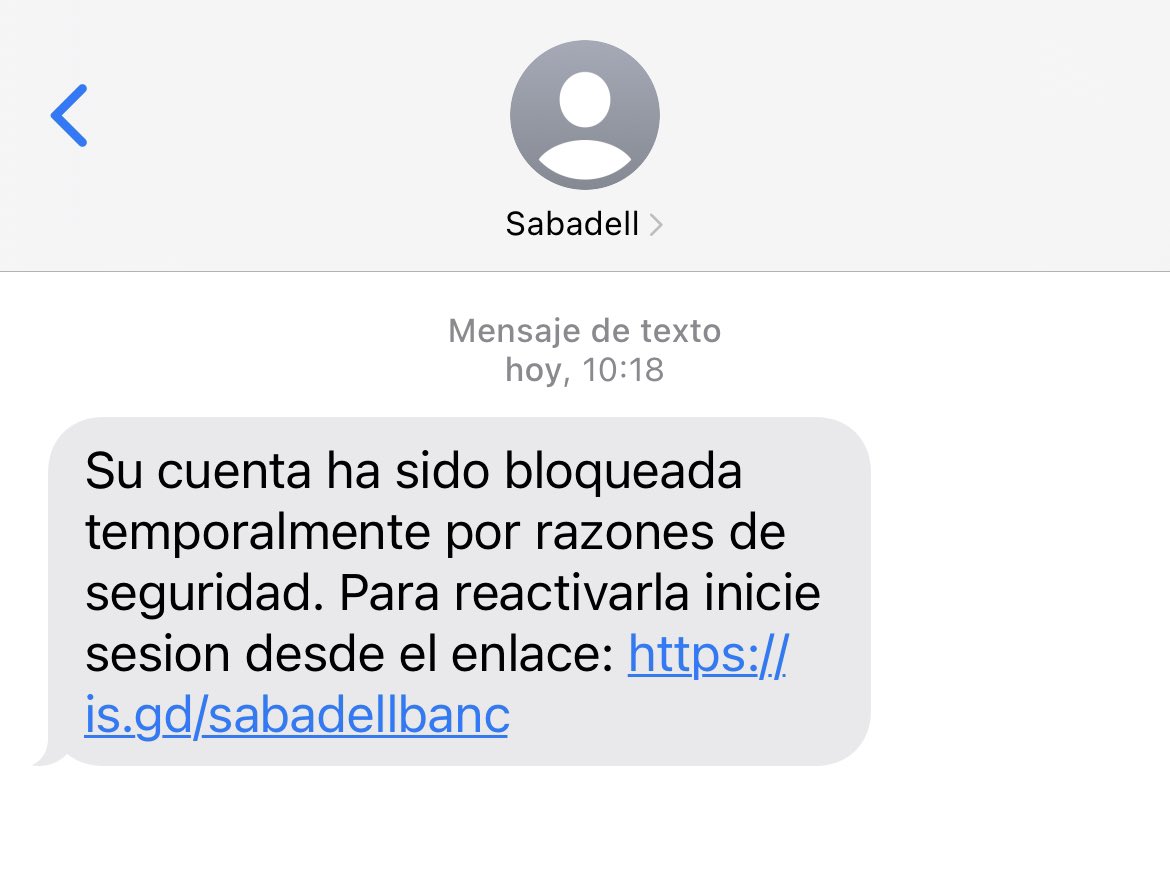 applefns's tweet photo. Ojo hay nuevos sms de SPAM NOO hagas Click en el enlace que te llega!! https://t.co/Jw63Fhpx4u