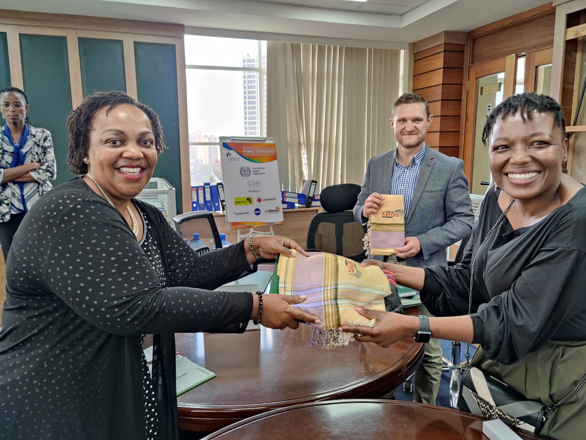 MeetInKenya's tweet image. Kenya Convention Bureau and @AFAMCOMgmt  today had a meeting with a team from @CTICC_Official and discussed partnerships in research, professional associations awareness, and stakeholder reach out.
@Min_TourismKE 
#MeetInKenya