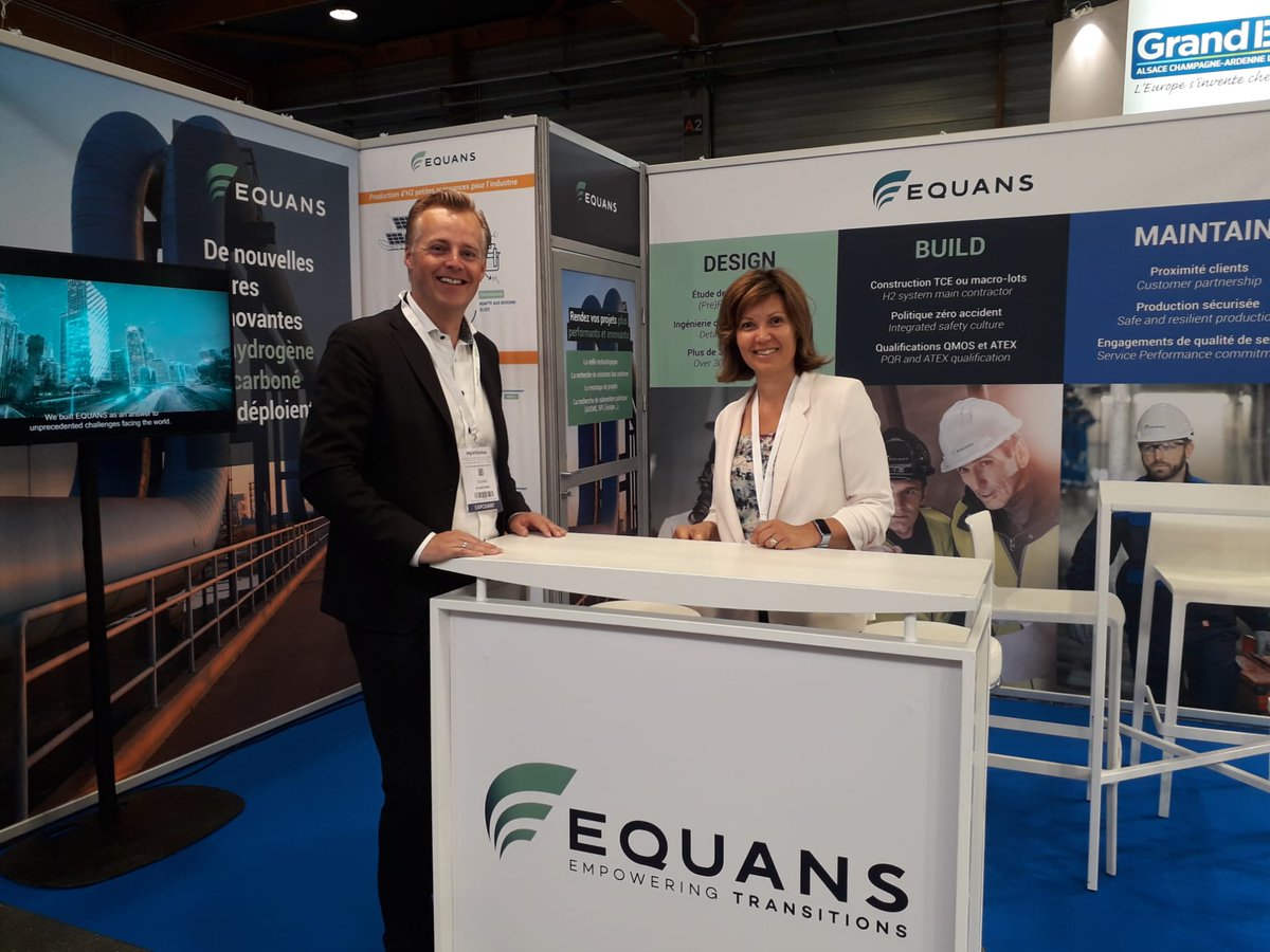 Le grand jour est arrivé ! Et nos équipes sont fin prêtes à vous accueillir sur le stand F10 d'@HyVolution pour parler #énergie et avenir.

Au programme ?
Ne manquez pas l'intervention de Chris O'Connor à 12h, forum 1, sur l'optimisation du coût de l'#hydrogène dans l'#industrie.