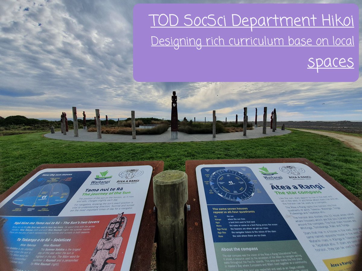 I love designing curriculum rich, relevant, engaging and empowering for our ākonga. Exploring HB TOW. #NZAH.#HGHS.