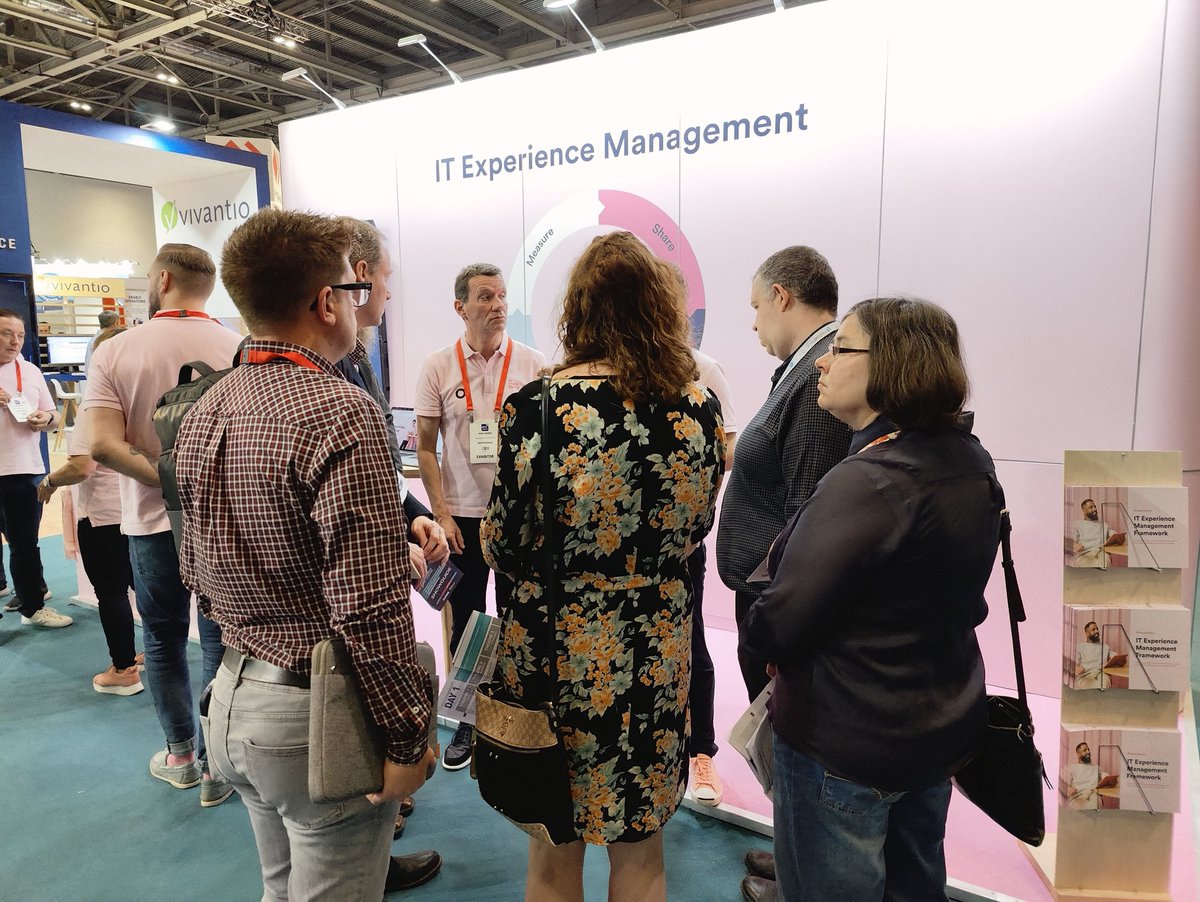 stephenmann's tweet photo. Great to see people interested in #experiencemanagement at
#SITS22 
#ITSM #ITXM https://t.co/ytbHCykn5u