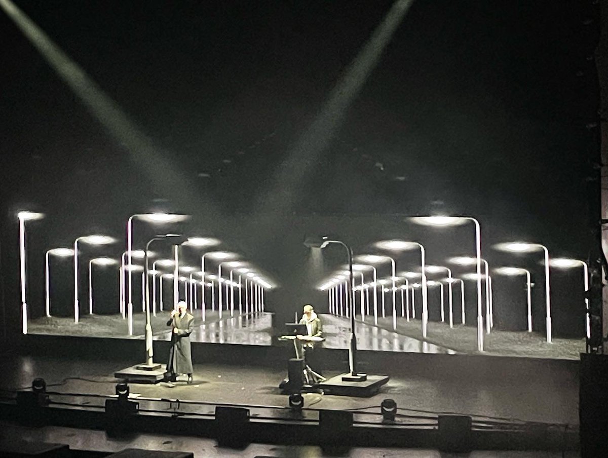 AnnaPompole's tweet photo. Thank you guys for bringing me back in my sweet sixteen! A couple of hours of music, lights, colors and joy, because… the music plays forever! @petshopboys @Lowetennant #dreamworldtour https://t.co/90eGvI008i