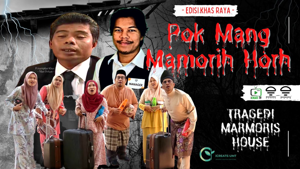 IcreateU's tweet image. Pssssttt... dah tengok ke belum TRAGEDI MARMORIS HOUSE edisi khas raya ni??

Haaaa.. kalau belum jangan lupa untuk layari di youtube
youtube.com/watch?v=K8wmAf…

dan jangan lupa untuk subscribe, like dan share😍😍🤩🤩

#icreateUMT #UMTincomeCreator #UMTsohor