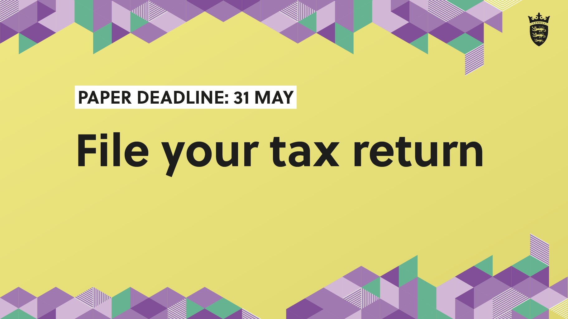 Government of Jersey on Twitter "File your paper tax return by Tuesday, 31 May or file online