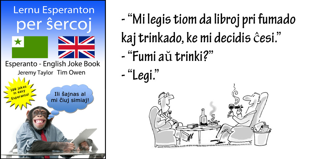 MrWriteCzech's tweet photo. I've removed a stray line of Spanish that appeared in joke 67. Apologies to anyone affected. https://t.co/S86rpM94hh #Esperanto #Esperanton #Sercoj #Lernu https://t.co/DKhqmg0qh0