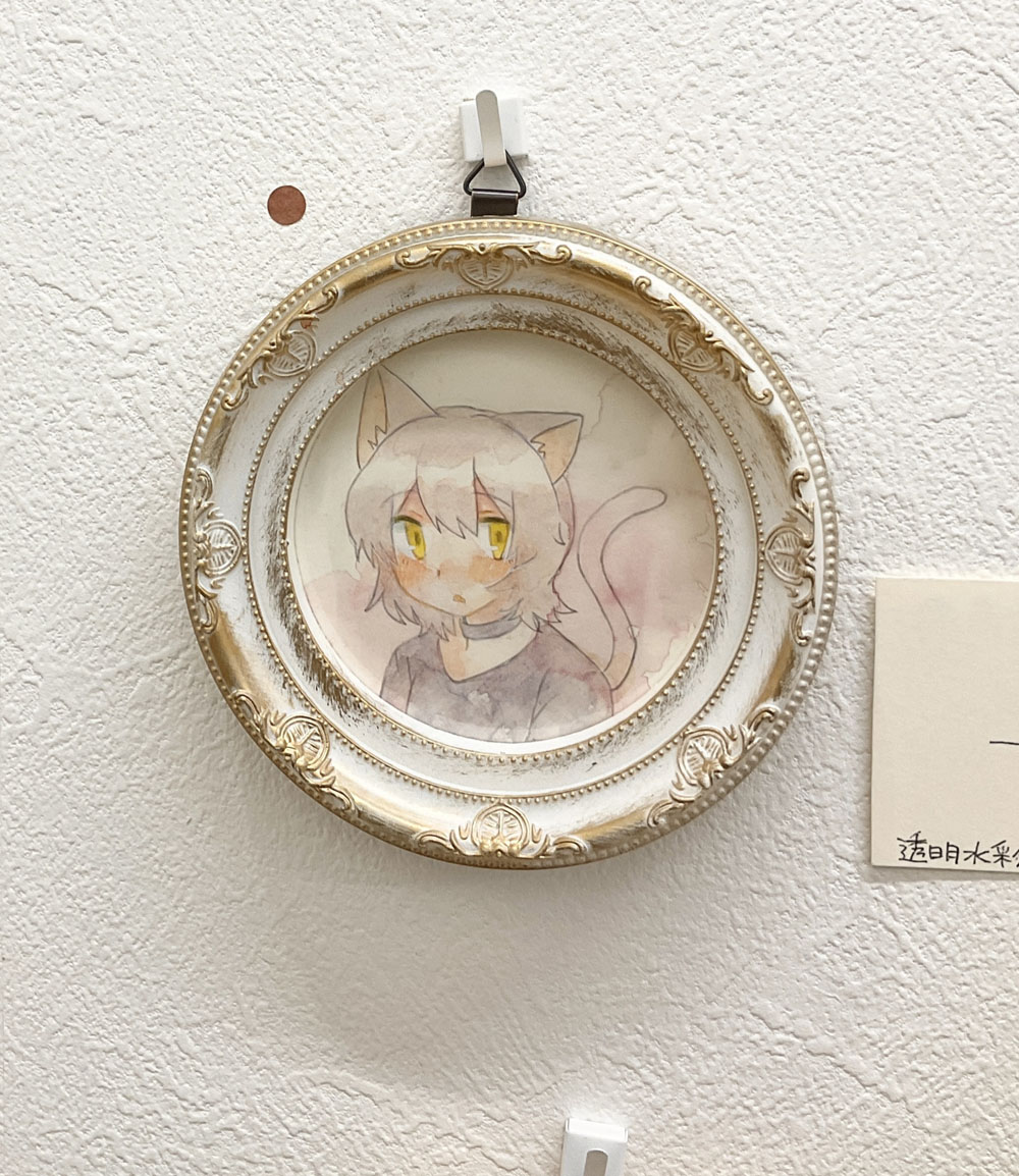 تويتر Gallerytetoteto على تويتر 第12回公募展 真夜中の猫たちの集い はもてん さんの作品 丸額原画 お迎えいただきました ありがとうございます T Co 4am2xabiya