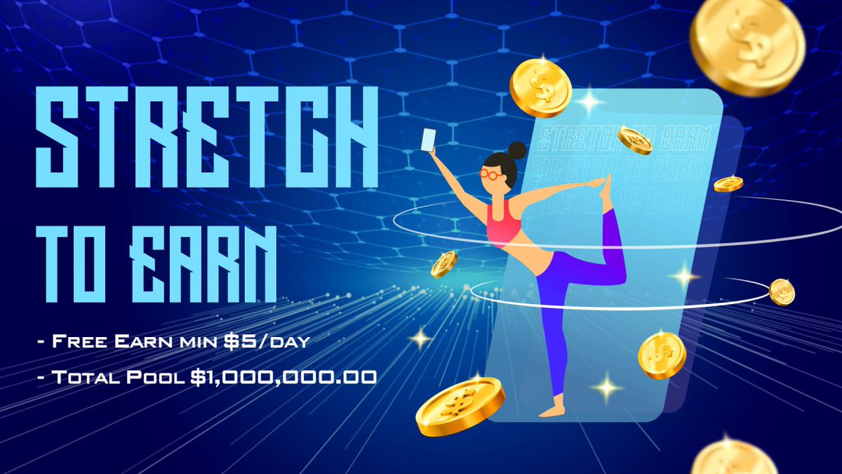 Rich79_Capital's tweet photo. 🔥A new ecosystem is coming - Stretch To Earn🔥

🌱A place where players can improve their health with simple exercises and earn money easily.

💸For the first beta version - Free To Earn, players can earn at least $5/day.

🔍More details at: https://t.co/XGevvgIsf2 https://t.co/WqcvirWuVU
