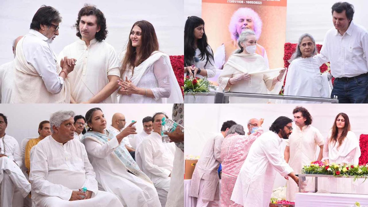 mid_day's tweet photo. #MiddayNews |

#PanditShivkumarSharma passes away: #AmitabhBachchan, #JayaBachchan, #JavedAkhtar at last rites ceremony 

@SrBachchan @Javedakhtarjadu #RIPShivkumarSharma #Mumbai 

Read More: https://t.co/SVEHzhbfcs https://t.co/VULvUqPO64