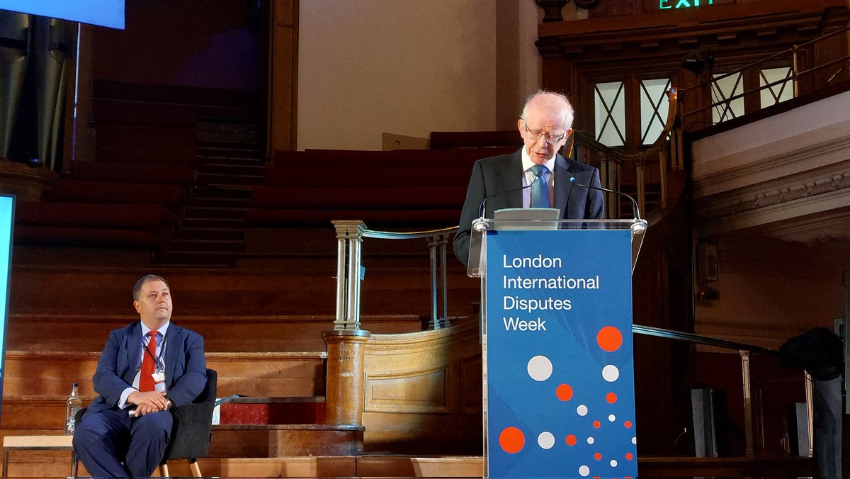Reed: Respect for UK legal institutions allows UK to punch above is weight internationally. 
#LIDW22
