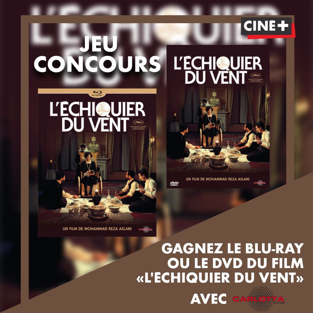 cineplus's tweet photo. 🎁 [#CONCOURS - "L'échiquier du vent" avec @CarlottaFilms ]

1 DVD ou un Blu-Ray à gagner !

Le jeu est ouvert !
➡️ Pour participer, nous identifier et retweeter la publication + précisez le lot souhaité (DVD ou Blu-Ray) 😊

Bonne chance ! https://t.co/haq0fNDVpX