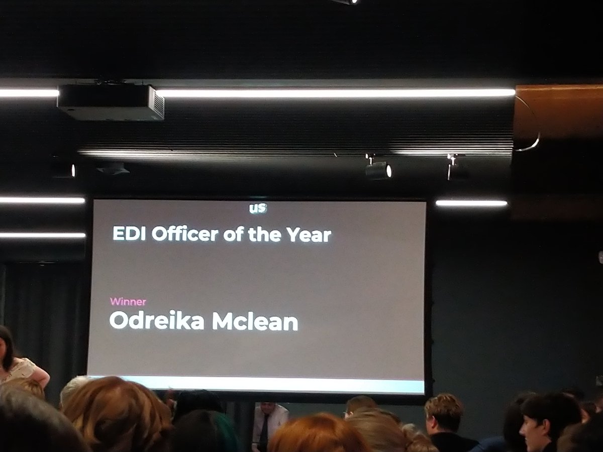 Ruth_Hawley's tweet photo. Thanks to @DerbyUnion for a lovely evening at the @DerbyUni #unionawards last night. Good to see other students &amp; staff from @DerbyOT in person on the night 😊 
Huge congratulations to @DerbyOT's @OdreikaM_7  &amp; @CN1539 for winning/being runner up. https://t.co/osMhApdMcD