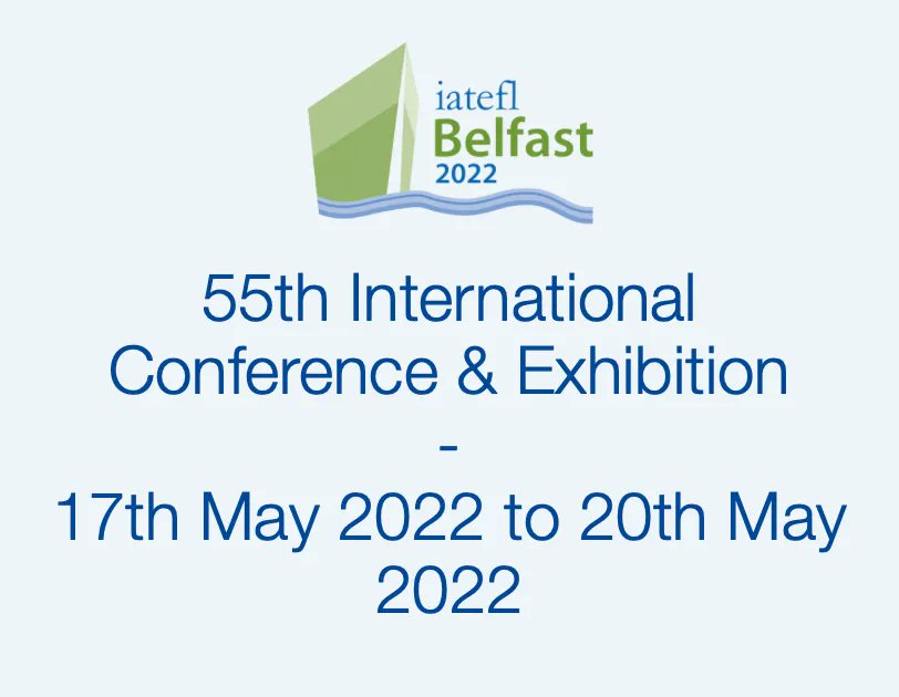 HelenTeachesEng's tweet photo. 📝 Next Monday-Friday, I'll be in #IATEFLBelfast, attending my 1st #IATEFLConference, thanks to @tdsig's Micheal Berman Scholarship 🤩 Who's excited for #IATEFL2020? 🙌🏼 What @iatefl events/talks are you looking forward to? 😍 Fancy meeting up? 📲
#IATEFL #SIGTweetMeet #ELTChat https://t.co/BgDFMu9DzU