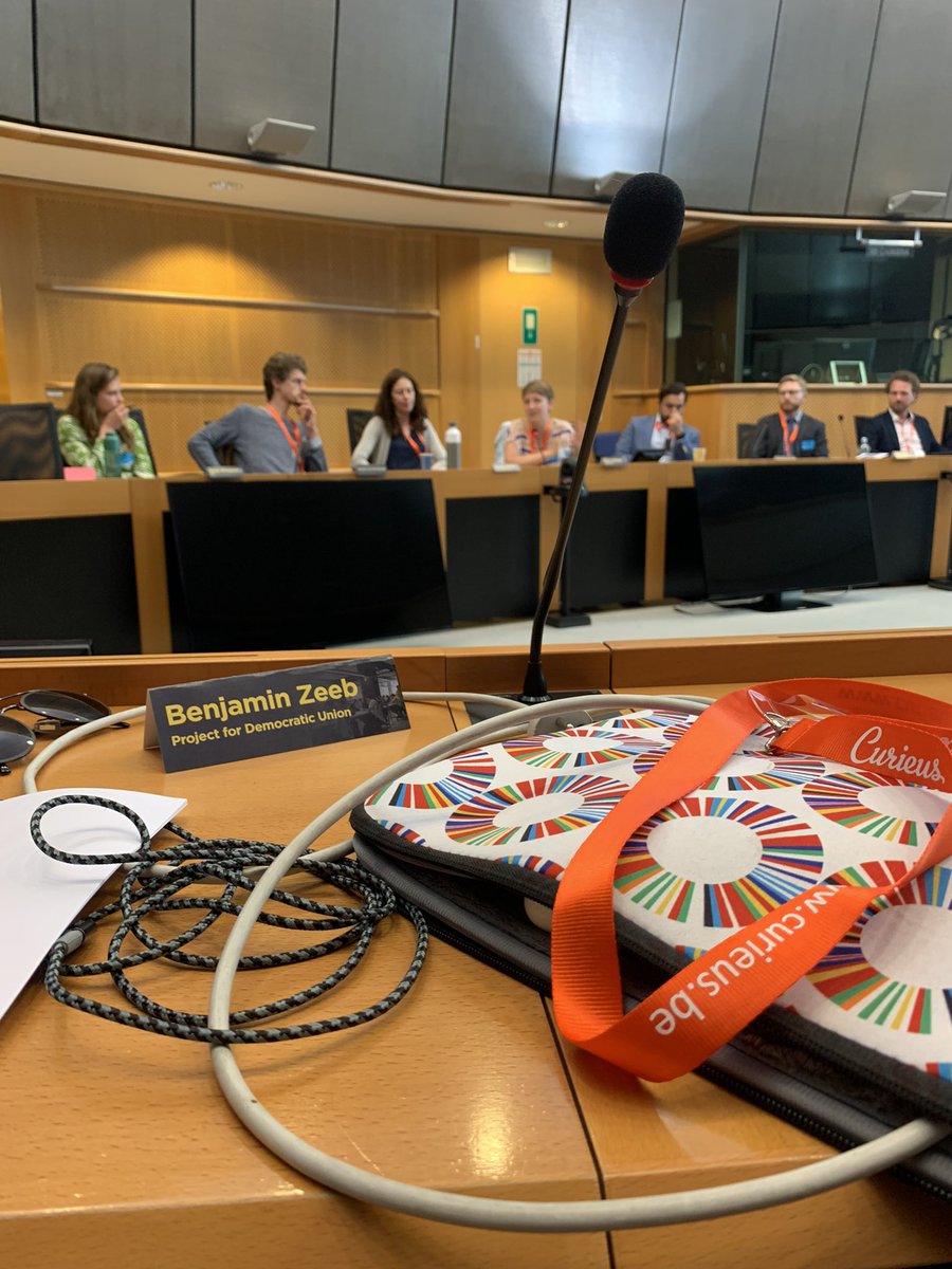 Super interesting conversations today <a href="/Europarl_EN/">European Parliament</a> on tech regulation, the #DMA, #DSA and the road towards a truly democratic European digital space. With @alliance4eu <a href="/PDUrope/">PDU</a> and @ECF_tweets