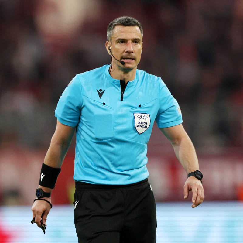 UEFA's tweet photo. ⚽ The referee teams have been appointed for this season's club competition finals!

🇫🇷 Clément Turpin: #UCL (28 May)
🇫🇮 Lina Lehtovaara: #UWCL (21 May)
🇸🇮 Slavko Vinčić: #UEL (18 May)
🇷🇴 Istvan Kovacs: #UECL (25 May)

Full story: ⬇️