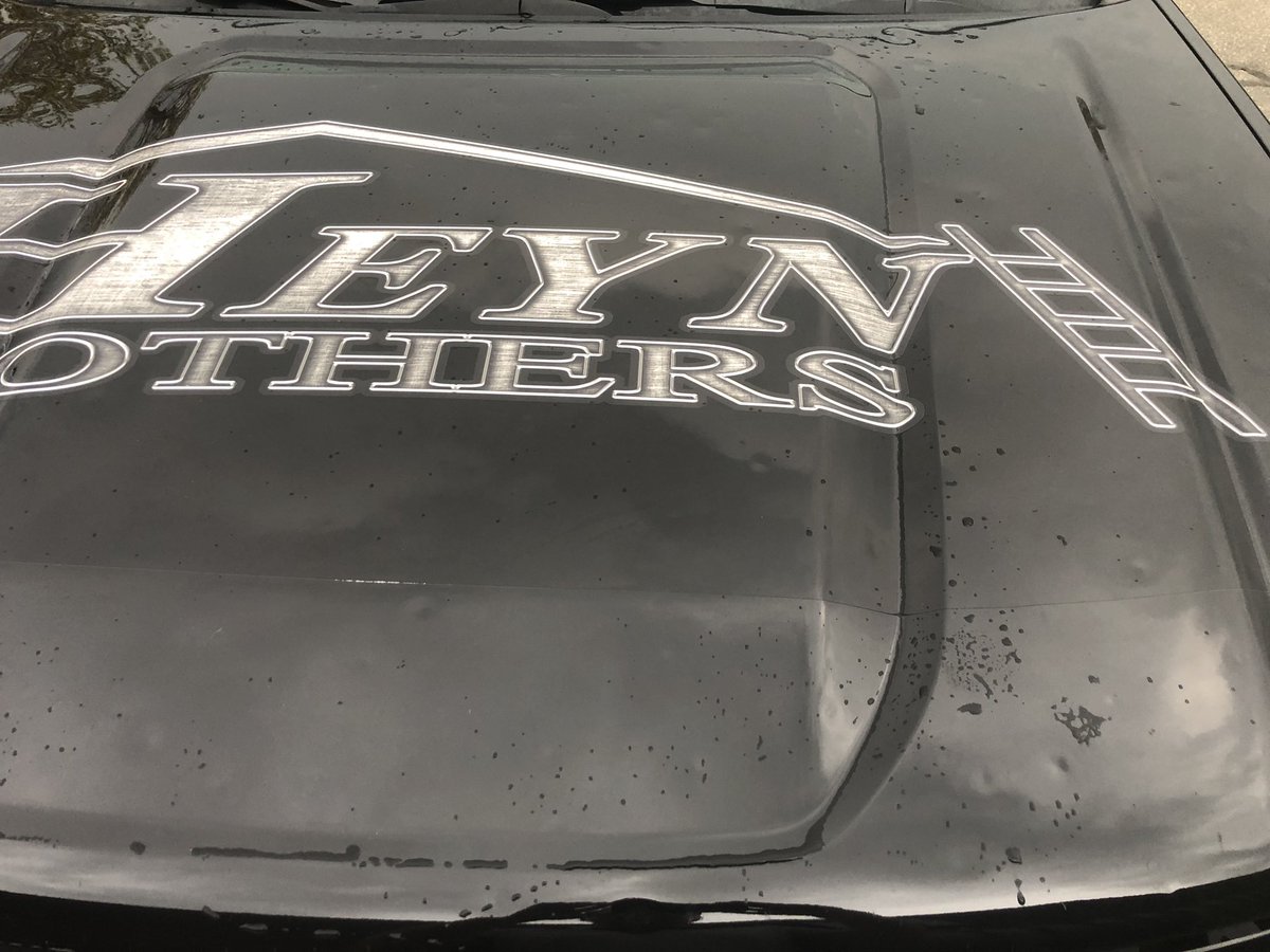 Give Heyn Brothers Roofing a call if you live near Pine Island, I was stuck in it on Hwy 52 this morning. Inspections are free, we’re easy to work with.  Need a new truck now😳 (507)258-4228 or (507)923-3040