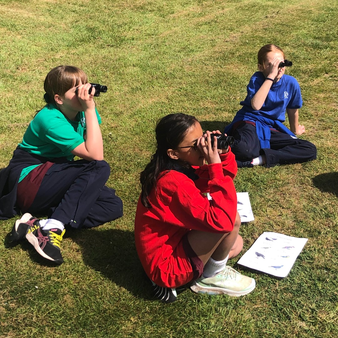 PortRegisSchool's tweet photo. C Form had a fantastic afternoon as part of our Green Vision in their PR Plus activity sessions last Saturday. Building a bird hide out of hazel and willow, making bird feeders from natural and recyclable materials before birdwatching! #nature #greenvision #prplus #prepschool https://t.co/djMVGEUrZm