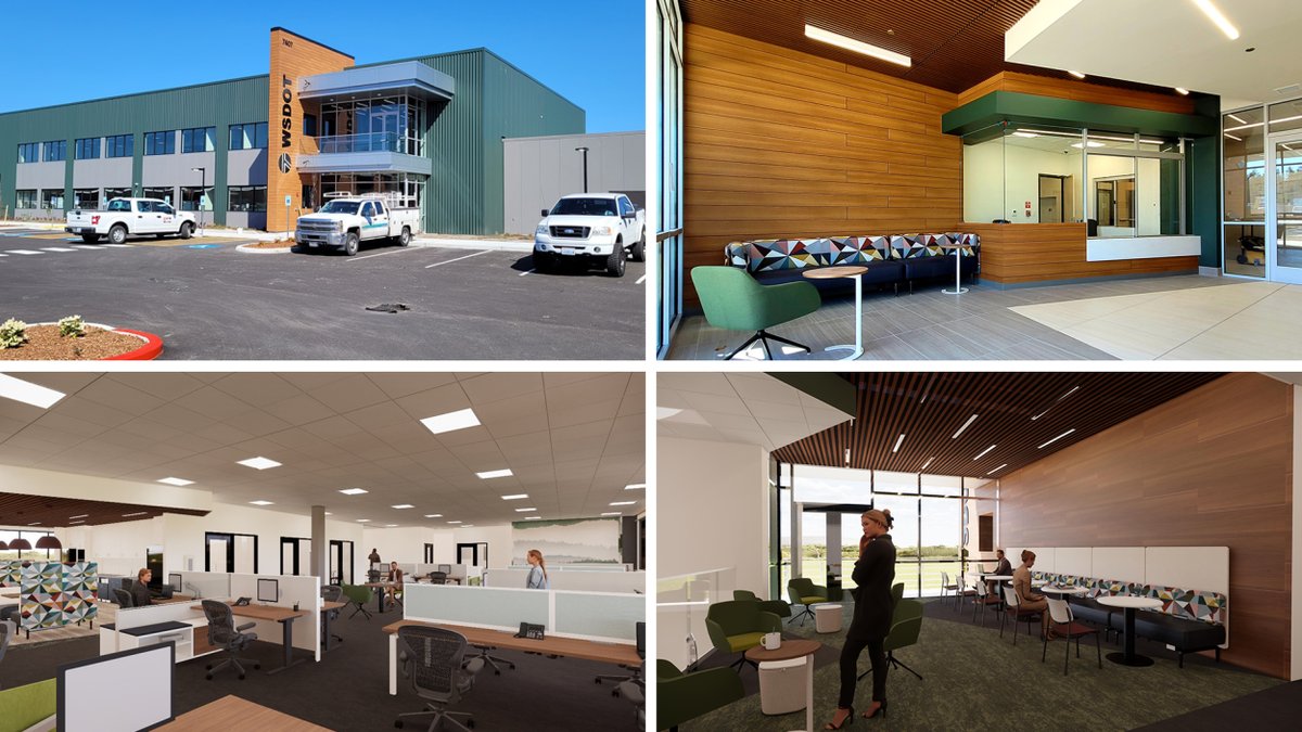 ibigroup's tweet photo. We're excited to share that the @wsdot has recognized the Olympic Region Maintenance &amp; Administration Facility with a 2021 Environmental Excellence Award in the Promote Energy Conservation &amp; Greenhouse Gas Reduction category. #IBIGreen #IBIExcellence https://t.co/TmJXC4esaV