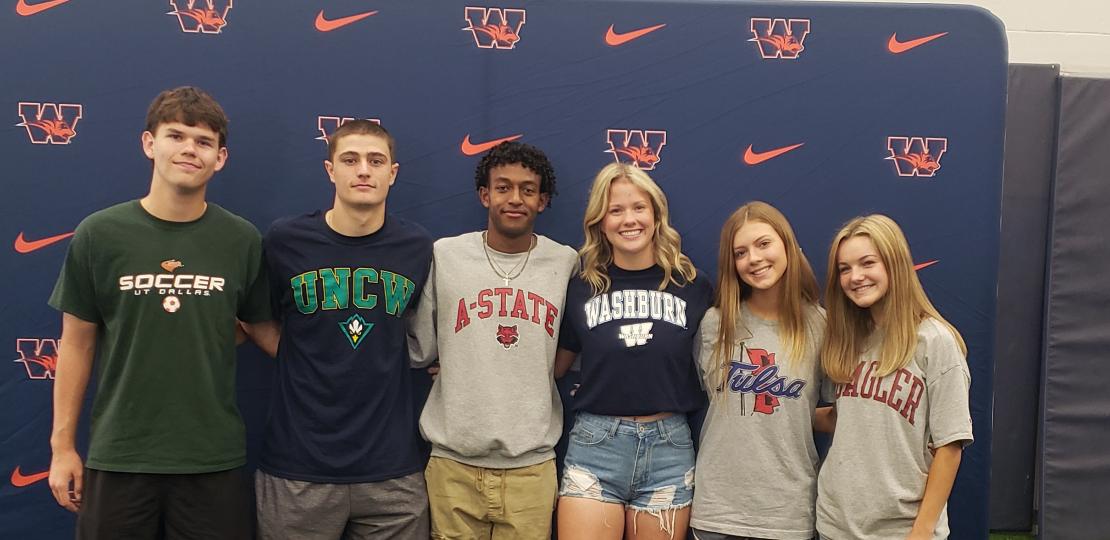 Congratulations to these <a href="/WakelandHS/">Wakeland High School</a> Student-athletes as we celebrate the great opportunities at the next level created through their hard work and dedication to <a href="/Friscoisdsports/">Official Frisco ISD Sports</a> ! Go and be great!!