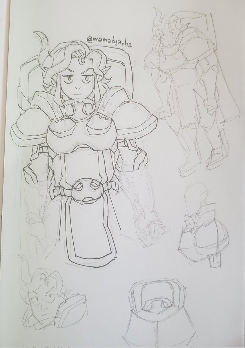 mamadjabba's tweet photo. Some sketches for my webcomic. https://t.co/KO55XcJFor