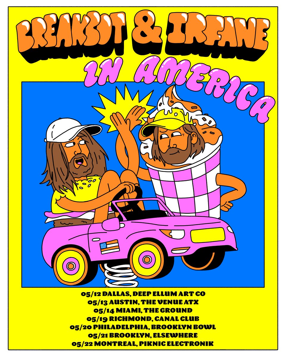BREAKBOT &amp; IRFANE north American tour 🇺🇸🇨🇦
(And yes you can start complaining why are they not visiting your city here ↓)