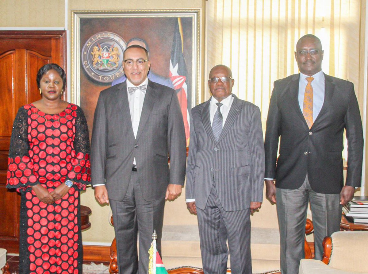 During the courtesy call meeting, the CS officially welcomed the chair to KWS and promised to work closely to implement the KWS strategic plan 2019-2024 in collaboration with stakeholders.