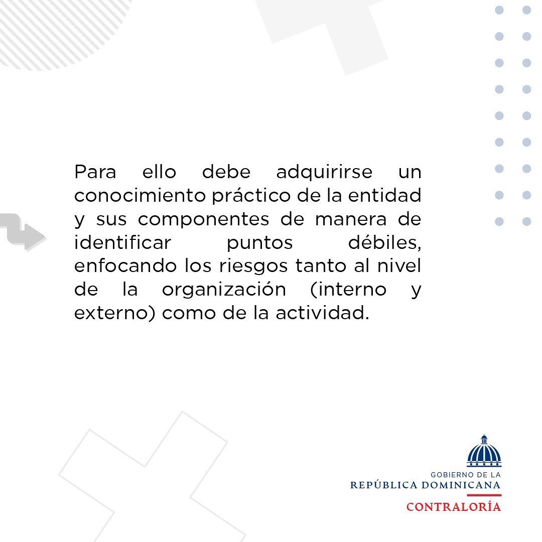 ContraloriaRD's tweet image. El análisis de los riesgos incluirá: una estimación de su importancia / trascendencia, una evaluación de la probabilidad/ frecuencia y una definición del modo en que habrán de manejarse. 

#ContraloríaRD #CGR #SomosControl