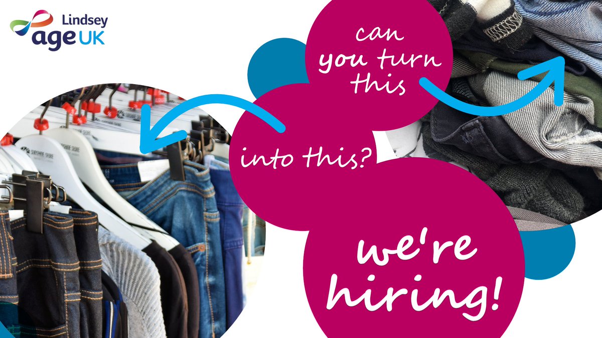 We're looking to recruit a new manager for our charity shop in Brigg. Do you have the creativity, skills and experience that we're looking for?

Visit ➡️ bit.ly/AUKLJob to find out more. Closing date 18th May #lincsconnectjobs #charityvacancy