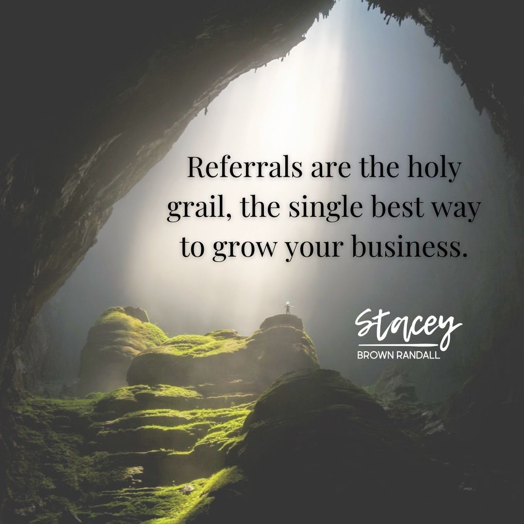 Generating new clients by referrals will save you time since you don't have to spend time cold-calling, networking to know a ton of people, and sending out hundreds of emails to cold prospects. Read more: staceybrownrandall.com/how-i-stopped-… #solopreneur #entrepreneur #smallbizowner