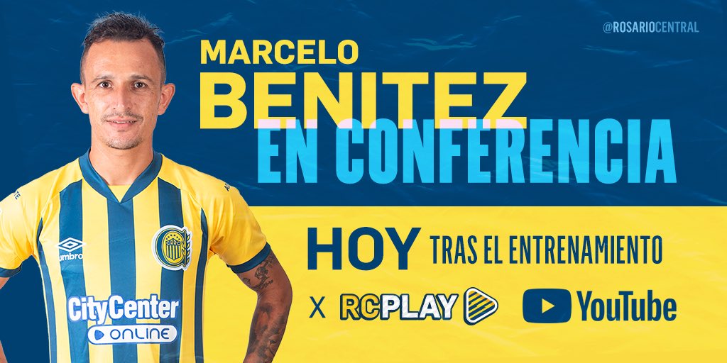 🎙️ HOY tras el entrenamiento seguí en VIVO la conferencia de prensa con Marcelo Benítez.
 
🆓 Registrate GRATIS
 
🎦 rosariocentralplay.com