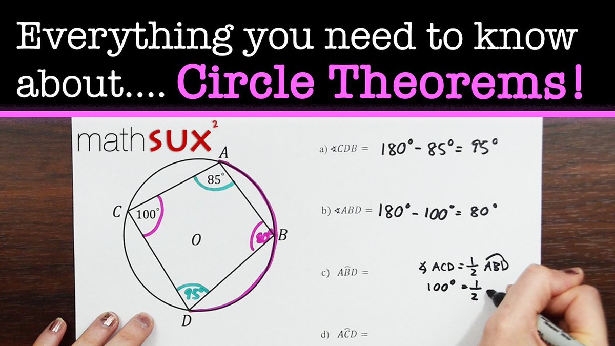 mathsux_org's tweet photo. Morning #math friends! Here is everything you need to know about circle theorems in one place! 

Including a BONUS cheat sheet! 🤓⬇️Happy calculating!📚

https://t.co/RCzDm8dujt

#iteachmath #mtbos #Maths https://t.co/0PKZbCSm7N