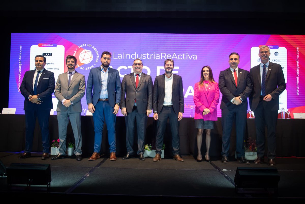 TurDepAR's tweet photo. Durante la apertura de #MeetUpArgentina, el ministro Matías Lammens anunció la creación de un fondo específico para el turismo de reuniones. 🌎 

👉 https://t.co/7sukRBJGO5 https://t.co/nG2LYk8z2E