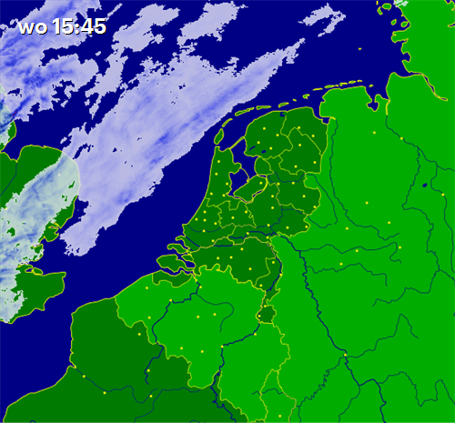 BuienRadarNL's tweet photo. Nog even geduld en een gebied met (lichte) regen trekt van west naar oost over het land. Een oplossing voor de droogte is het niet, want vanaf morgen is het weer een aantal dagen zonnig en droog! https://t.co/AMjHvt1N53 https://t.co/UyqQqoLkqz