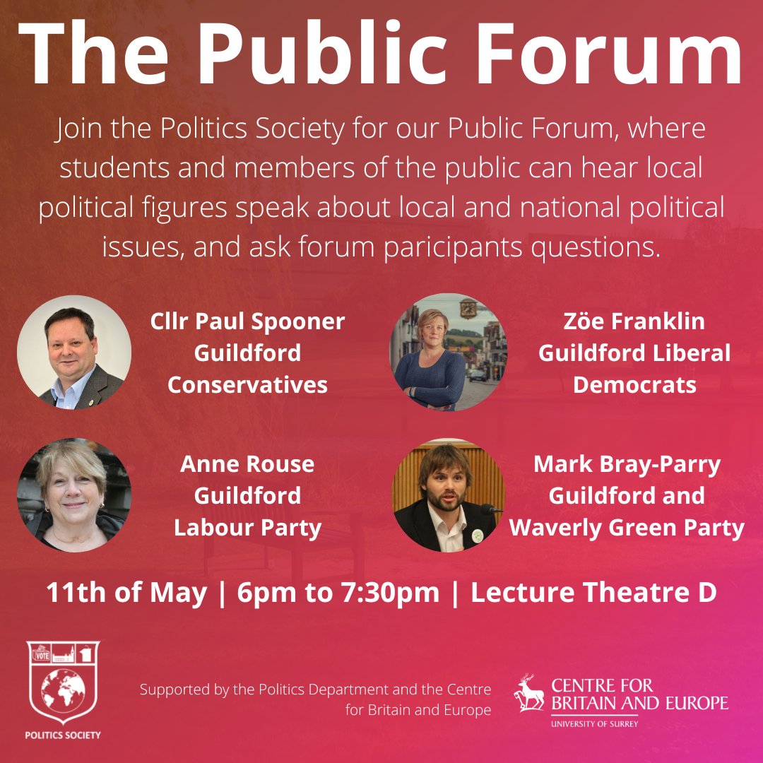 Surrey Politics Society tweet media