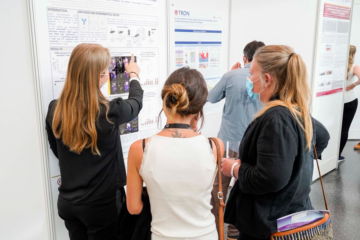 Great science and conversations at the CIMT Poster Exhibit #CIMT2022 . 193 abstracts are being presented on-site at the Rheingoldhalle congress center.