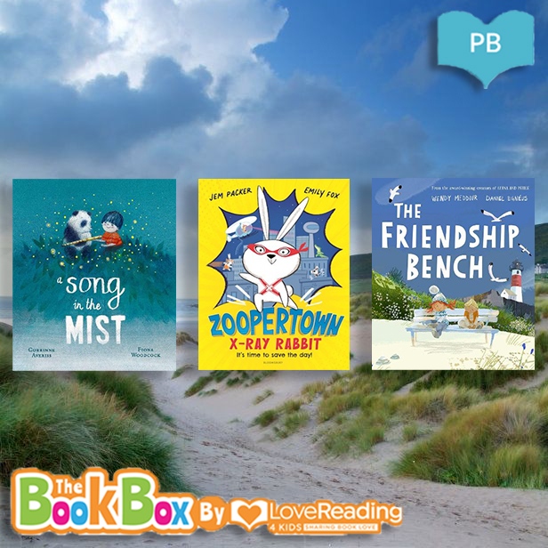 lr4schools's tweet photo. @lovereadingkids 's #TheKidsBookBox Picture Book picks:
πΌ A Song in the Mist @OxUniPress by @CorrinneAveriss @FionaWoodcock
π° Zoopertown: X-Ray Rabbit @KidsBloomsbury by @JemPacker @emilyafox
βοΈ The Friendship Bench by @WendyMeddour @DanielEgneus
https://t.co/Ijci5UMeqM https://t.co/35u1hvw7zJ