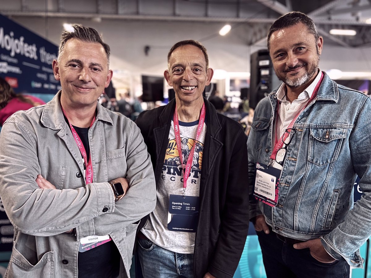 Rob_Layton's tweet image. Not only are these two legends of the craft, they are both top blokes.
@gofilmit &amp;amp; @MikeCastellucci #MPTS2022 #MojoFest
