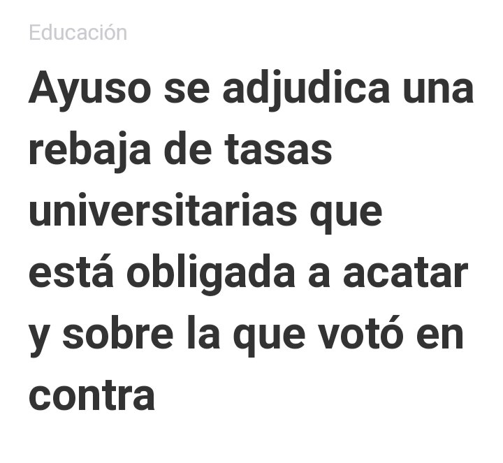 27 millones se gasta Ayuso en los medios para que no se hable de todas las mentiras que cuenta 👇