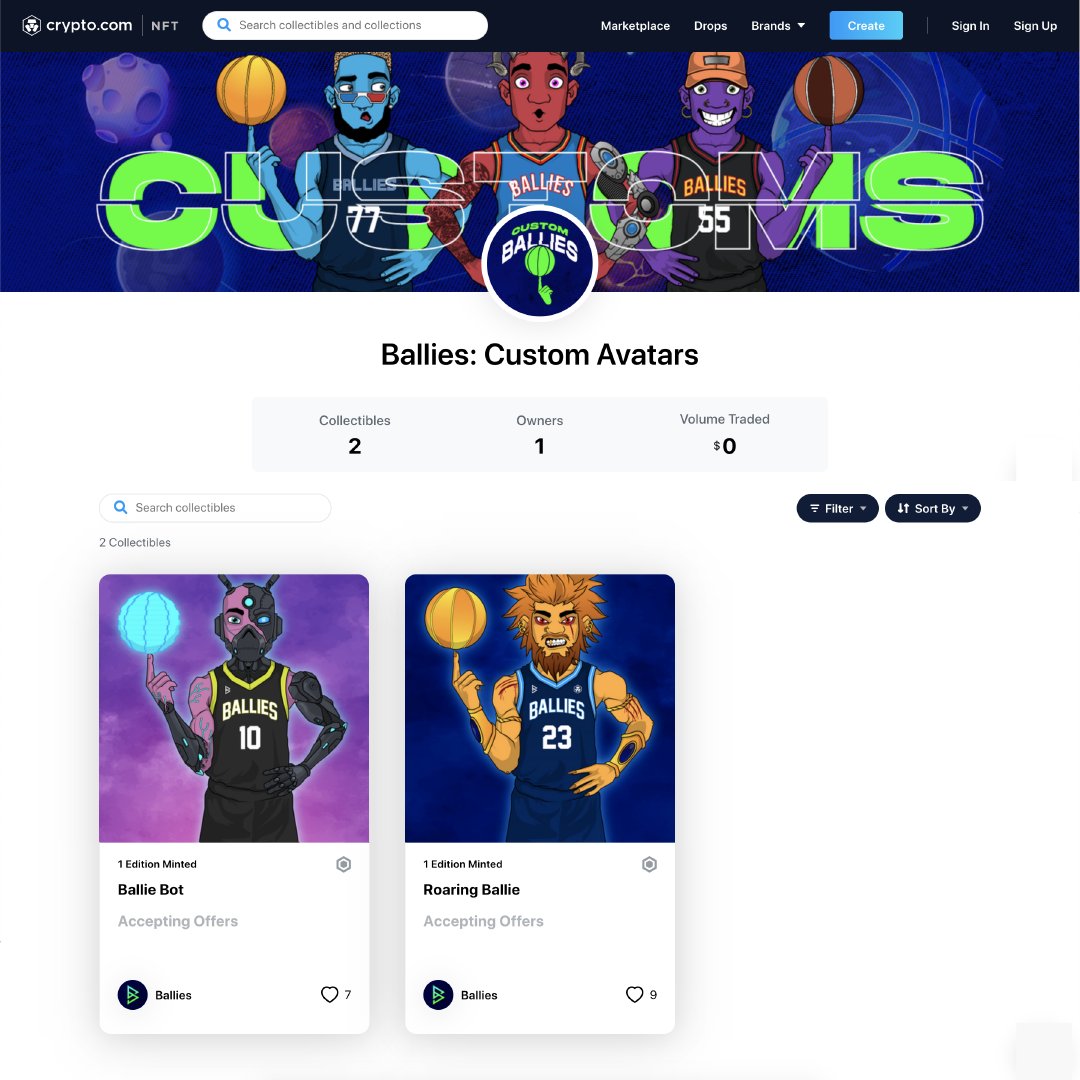 BalliesUniverse's tweet photo. Custom Ballies have their own collection now!
This means our Roaring Ballie &amp; Ballie Bot will finally get their homes with our two winners 😍 
@BTH_Rinzler &amp; @Alf9390 you can either open a ticket in our discord or dm us on Twitter 🙌
Stay tuned. More Customs coming 😉 https://t.co/1ZAwVL7Zcm