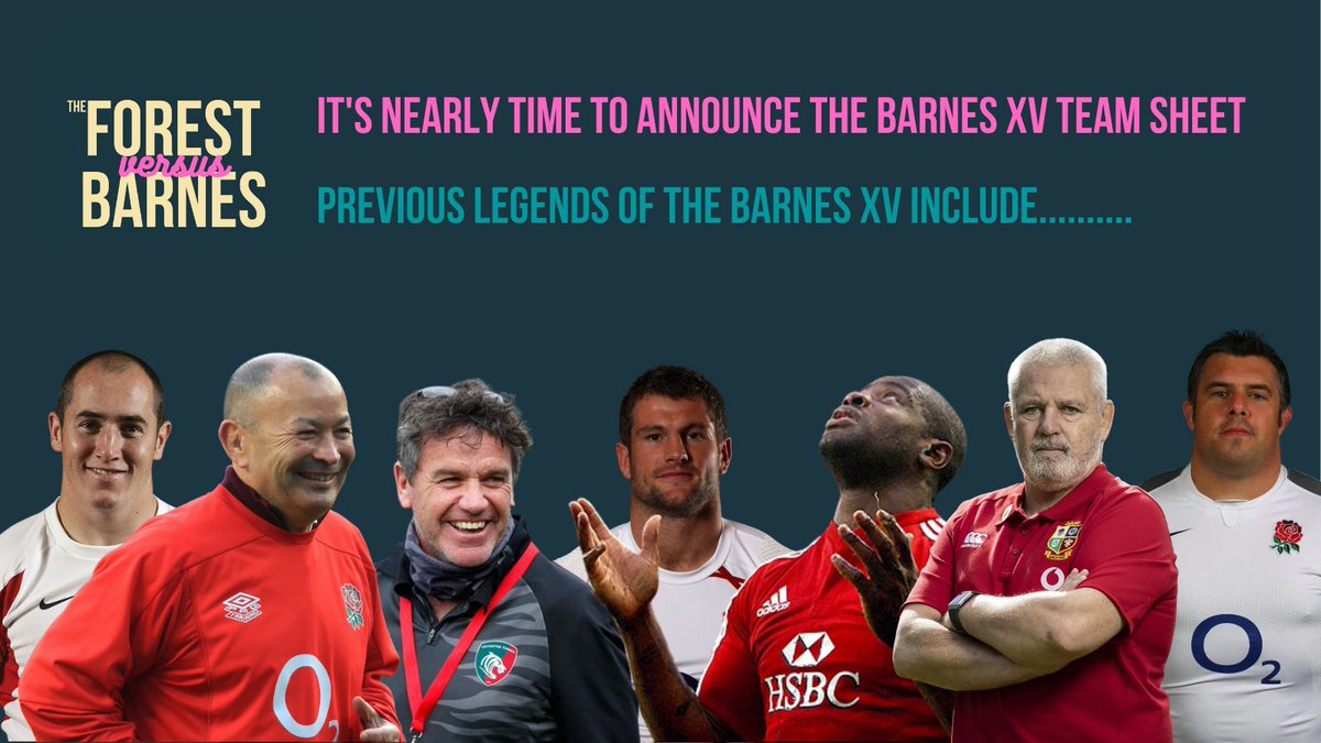 The biggest match of the year will soon be upon us. The Barnes XV is made up of famous faces, mates &amp; assorted non-tackling back rows (me). I like to think we gel well, considering our various states of disrepair. 
Come and see for yourself: Friday 3rd June, KO 1.30, <a href="/lydney_rfc/">Lydney RFC</a>