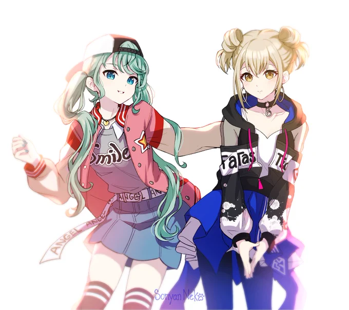 Outfit swap! 🎧🌟🐹
#prsk_FA #プロセカ 